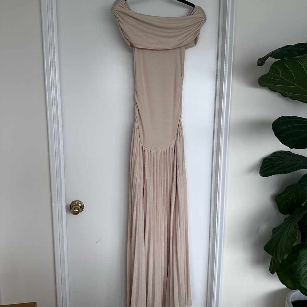 Lioness Cream Maxi Dress